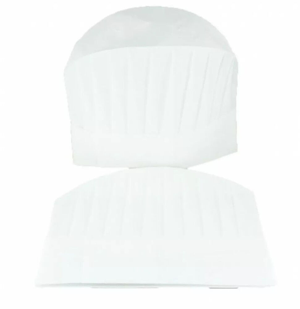 10 Adet 19cm Aşçı Kepi