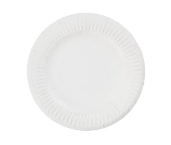 10 Adet 23 Cm Derin Kağıt Tabak