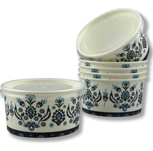 750 Adet 14 Oz Kağıt Çorba Kase Kapaksız