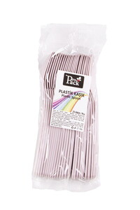 25 Adet 180 mm Kaşık Kumlu Pembe #2